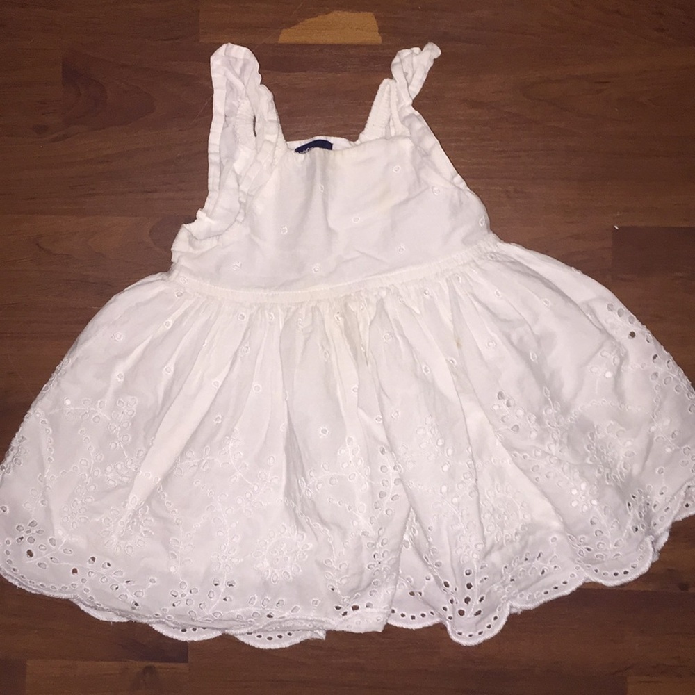 White dress for baby girl